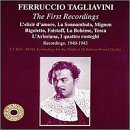 Ferruccio Tagliavini/First Recordings@Tagliavini (Ten)@Various